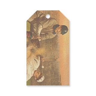 TOP Classic Baseball Foil Gift Tags