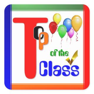 Top of the Class ~ Award Sticker # 4