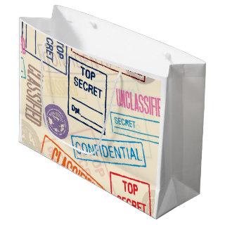 Top Secret - Keep Out Large Gift Bag
