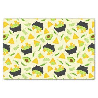 Tortilla Chips and Guacamole Pattern Tissue Paper