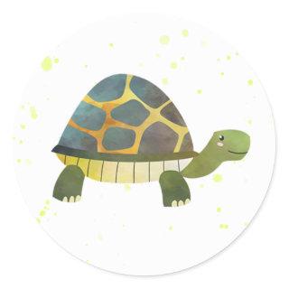 Tortoise Stickers - Turtle Party Decorations