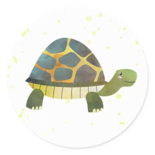 Tortoise Stickers - Turtle Party Decorations