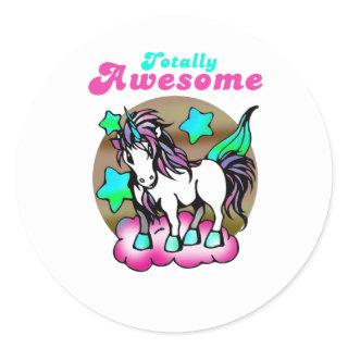 Totally Awesome Classic Round Sticker