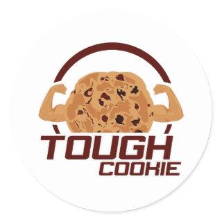 Tough Cookie Classic Round Sticker