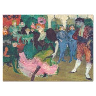 Toulouse-Lautrec - Marcelle Lender, Dancing Bolero Tissue Paper