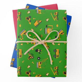 Toy Construction Vehicles  Sheets