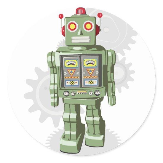 Toy Robot Stickers