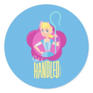 Toy Story 4 | Bo Peep "Got It Handled" Classic Round Sticker