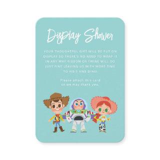 Toy Story Baby Display Shower Place Card