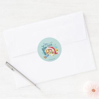 Toy Story | Joy to the Toys Classic Round Sticker