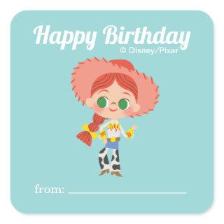 Toy Story - Sally | A Gift From - Birthday Square Sticker