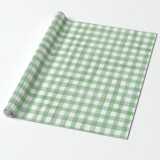 Tractor Party  | Green Gingham