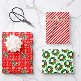 Traditional Christmas 3 Styles Set  Sheets