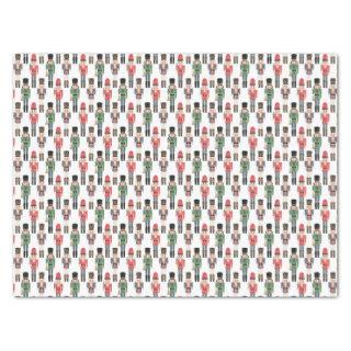 Traditional Christmas Nutcracker Soldiers Tissue Paper