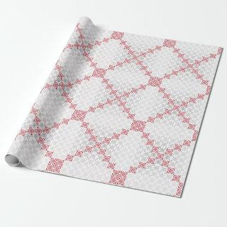 Traditional Latvian SUN sign geometric pattern II