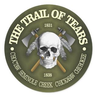 Trail Of Tears 2 Classic Round Sticker