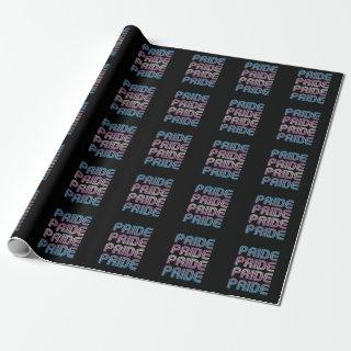 Trans Retro Pride Letters