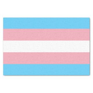 Transgender Pride Flag Tissue Paper