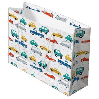 Transportation Theme Birthday  Large Gift Bag