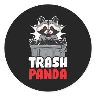 Trash Panda Classic Round Sticker