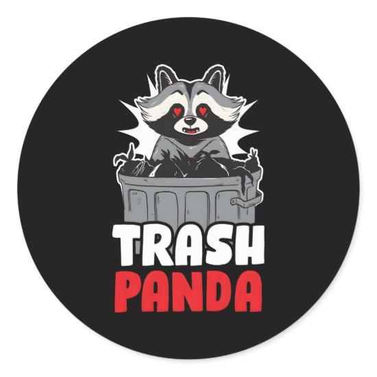 Trash Panda Classic Round Sticker