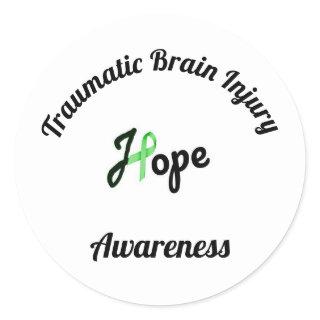 Traumatic Brain Injury Awareness Sticker