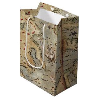 Treasure Map Medium Gift Bag