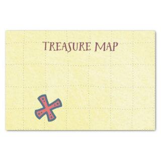 Treasure Map Pirate Party Tissue Paper