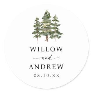 Tree Envelope Seal Sticker