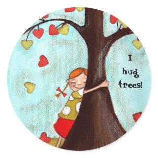Tree Hugger - Sticker