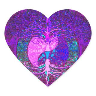 Tree of Life Heart Heart Sticker