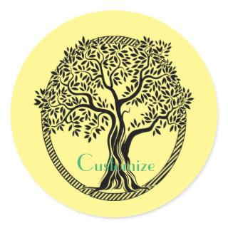 Tree of Life  Thunder_Cove  Classic Round Sticker