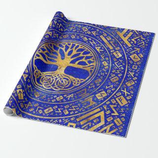 Tree of life -Yggdrasil - Lapis Lazuli