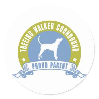 Treeing Walker Coonhound Classic Round Sticker