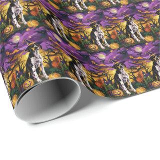 Treeing Walker Coonhound Halloween Witch Pumpkin