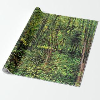 Trees and Undergrowth by Vincent van Gogh