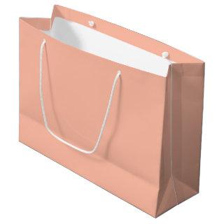 Trend Color - Soft Peach Large Gift Bag