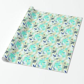 Trending abstract Pattern light colour floral blob