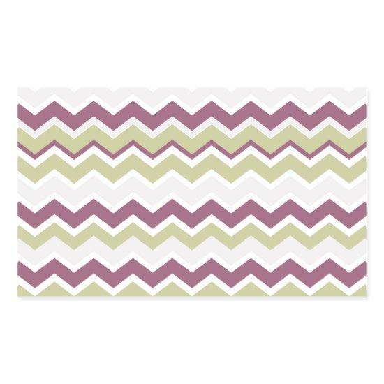 Trendy 2013 colors template rectangular sticker