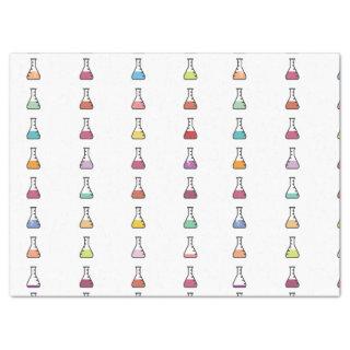 Trendy cool Chemistry Beaker illustration Tissue Paper