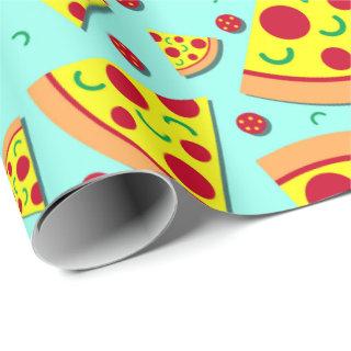 Trendy Emoji Style Pizza Slice Teenage Party