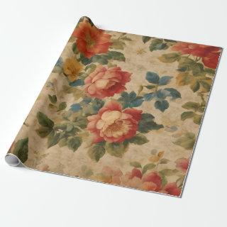 Trendy Floral Watercolor Vintage Collection