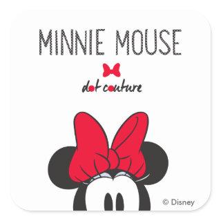Trendy Minnie | Dot Couture Square Sticker