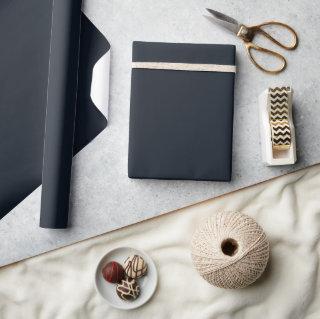 trendy solid, plain deep navy