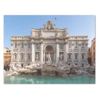 Trevi Fountain at early morning - Rome, Italy Tissue Paper