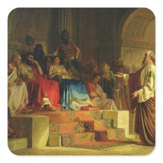 Trial of the Apostle Paul Square Sticker