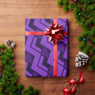 Triangles Violet Black Minimal Pattern