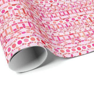 Tribal Batik - shades of pink and coral