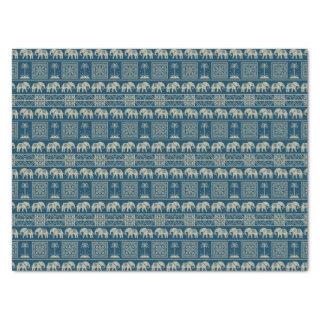 Tribal Elephant & Trees Tissue Paper