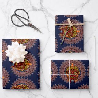 Tribal Warrior King Ritual Mask  Sheets